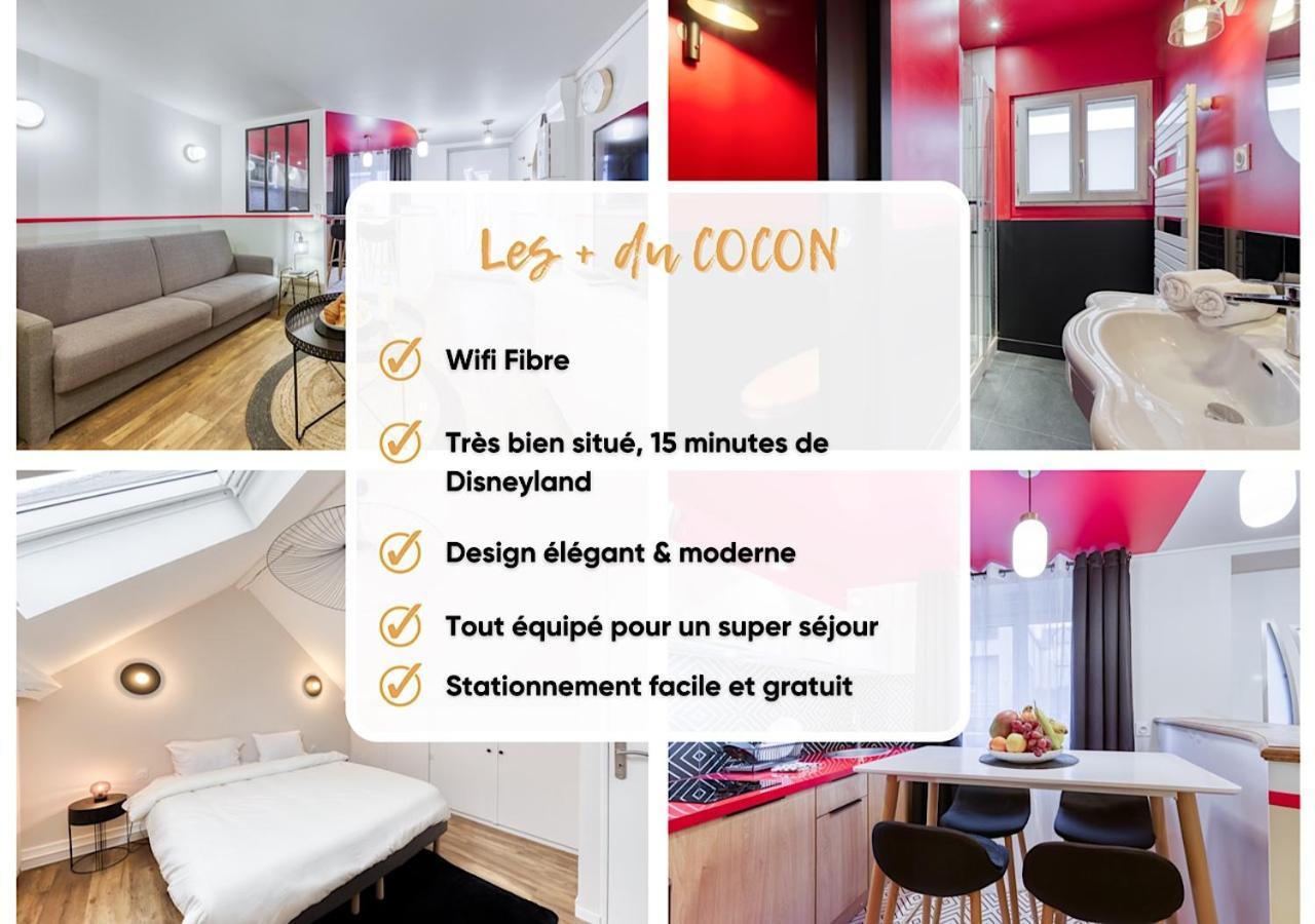 Le Cocon- Confort & Cosy A Proximite De Disneyland Chessy  Exteriér fotografie